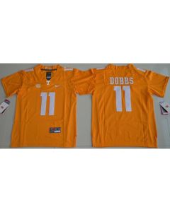 Vols #11 Joshua Dobbs Orange Stitched Youth NCAA Jersey