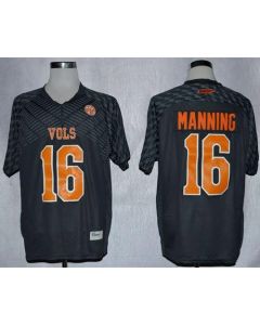 Vols #16 Peyton Manning Smokey Grey New Stitched NCAA Jersey