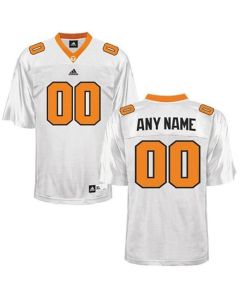 Volunteers Personalized Authentic White NCAA Jersey
