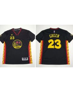 Warriors #23 Draymond Green Black Slate Chinese New Year Stitched NBA Jersey