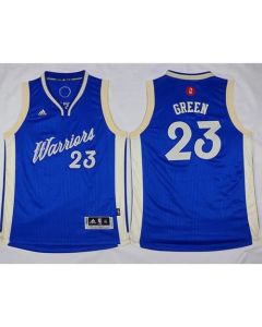 Warriors #23 Draymond Green Blue 2015-2016 Christmas Day Stitched Youth NBA Jersey