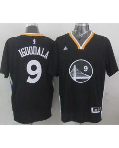Warriors #9 Andre Iguodala New Black Alternate Stitched NBA Jersey