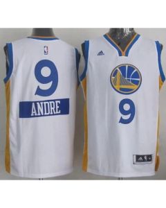 Warriors #9 Andre Iguodala White 2014-15 Christmas Day Stitched NBA Jersey