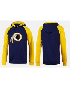 Washington Redskins Logo Pullover Hoodie Dark Blue & Yellow