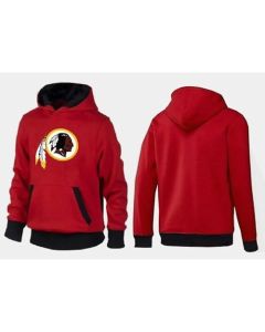 Washington Redskins Logo Pullover Hoodie Red & Black
