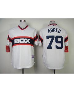 White Sox #79 Jose Abreu White Alternate Home Cool Base Stitched MLB Jersey