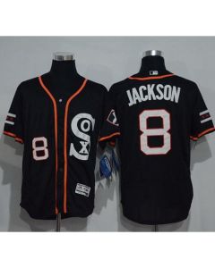 White Sox #8 Bo Jackson Black New Cool Base Stitched MLB Jersey