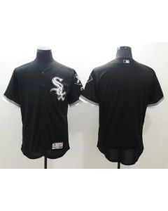 White Sox Blank Black Flexbase Authentic Collection Stitched MLB Jersey