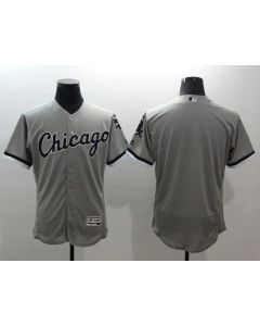 White Sox Blank Grey Flexbase Authentic Collection Stitched MLB Jersey