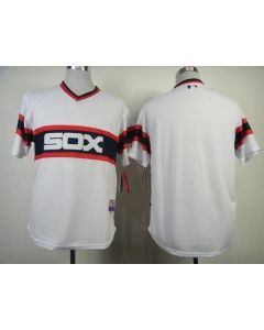 White Sox Blank White Alternate Home Cool Base Stitched MLB Jersey