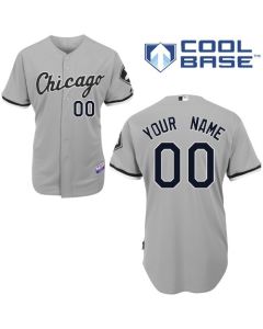 White Sox Personalized Authentic Grey MLB Jersey