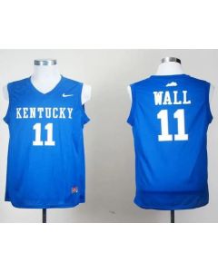 Wildcats #11 John Wall Royal Blue Stitched NCAA Jersey