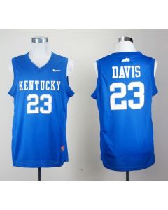 Wildcats #23 Anthony Davis Royal Blue Stitched NCAA Jersey