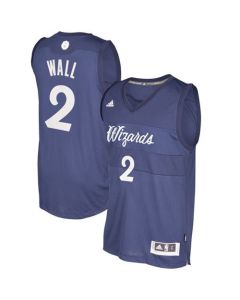 Wizards #2 John Wall Blue 2016-2017 Christmas Day Stitched NBA Jersey