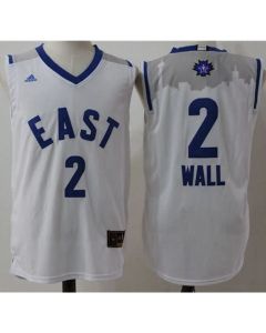 Wizards #2 John Wall White 2016 All Star Stitched NBA Jersey