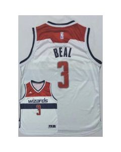 Wizards #3 Bradley Beal New White Home Stitched NBA Jersey