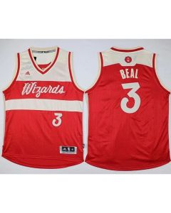 Wizards #3 Bradley Beal Red 2015-2016 Christmas Day Stitched NBA Jersey