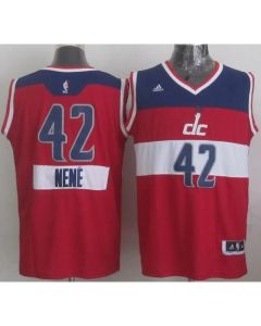 Wizards #42 Nene Red 2014-15 Christmas Day Stitched NBA Jersey