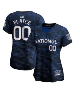 Women's ACTIVE Player Custom 2023 All-star Royal Stitched Baseball Jersey(Run Small)