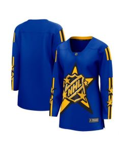 Women's All-Star Game 2024 Blue Stitched Hockey Jersey