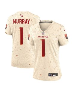Women's Arizona Cardinals #1 Kyler Murray Cream Rivalries Collection F.U.S.E. Vapor Limited Stitched Jersey (Cream)