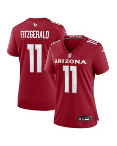 Women's Arizona Cardinals #11 Larry Fitzgerald Nike Red Team Retired Game Jersey