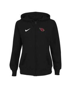 Women's Arizona Cardinals Stadium Rally Full Zip Hoodie Black