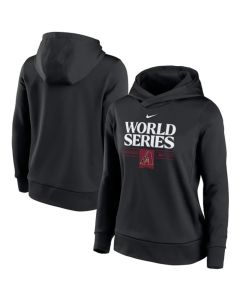 Women's Arizona Diamondbacks Black 2023 World Series Collection Pullover Hoodie(Run Small)