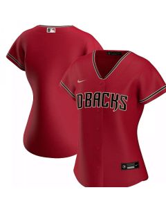 Women's Arizona Diamondbacks Blank Red Cool Base Stitched Baseball Jersey(Run Small)