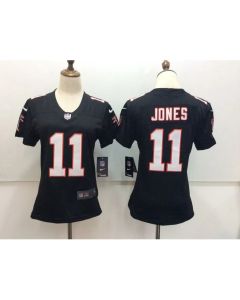 Women's Atlanta Falcons #11 Julio Jones Black Vapor Untouchable Limited Stitched NFL Jersey