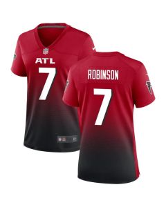 Women's Atlanta Falcons #7 Bijan Robinson Red Vapor F.U.S.E. Limited Jersey