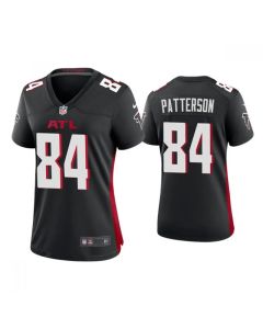 Women's Atlanta Falcons #84 Cordarrelle Patterson New Black Stitched Jersey(Run Small)