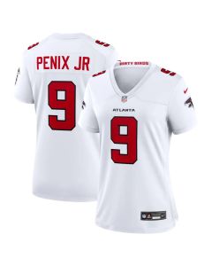 Women's Atlanta Falcons #9 Michael Penix Jr. Nike White Game Jersey (White)