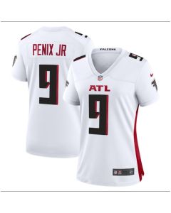 Women's Atlanta Falcons #9 Michael Penix Jr. White Alternate Game Jersey