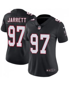Women's Atlanta Falcons #97 Grady Jarrett Black Vapor Untouchable Limited Stitched NFL Jersey(Run Small)