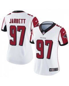 Women's Atlanta Falcons #97 Grady Jarrett White Vapor Untouchable Limited Stitched NFL Jersey(Run Small)