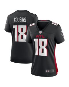 Women's Atlanta Falcons Kirk Cousins Black Game Player Jersey (Black)