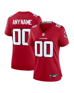 Women's Atlanta Falcons Nike Red Game Custom Jersey (Red)