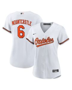 Women's Baltimore Orioles #6 Ryan Mountcastle White Alternate Limited Player Jersey
