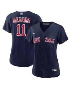 Women's Boston Red Sox #11 Rafael Devers Royal City Connect Limited Player Jersey