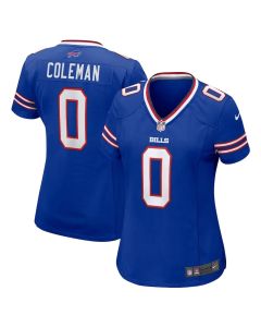 Women's Buffalo Bills #0 Keon Coleman Royal Game Jersey