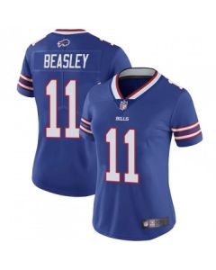 Women's Buffalo Bills #11 Cole Beasley Blue Vapor Untouchable Limited Stitched NFL Jersey