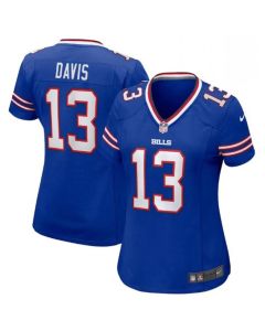 Women's Buffalo Bills #13 Gabriel Davis Blue Vapor Untouchable Limited Stitched Football Jersey
