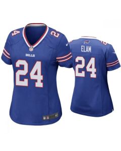 Women's Buffalo Bills #24 Kaiir Elam Blue Vapor Untouchable Limited Stitched Football Jersey