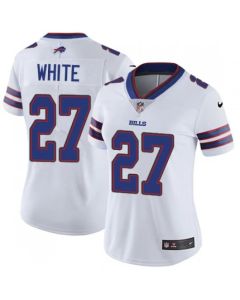 Women's Buffalo Bills #27 Tre'Davious White White Vapor Untouchable Limited Stitched NFL Jersey(Run Small)