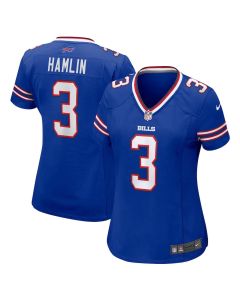 Women's Buffalo Bills #3 Damar Hamlin Nike Royal Game Jersey (Royal)