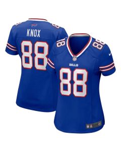 Women's Buffalo Bills #88 Dawson Knox Royal Game Jersey
