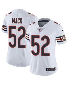 Women's Chicago Bears #52 Khalil Mack Navy Vapor Untouchable Limited Stitched NFL Jersey (Navy)