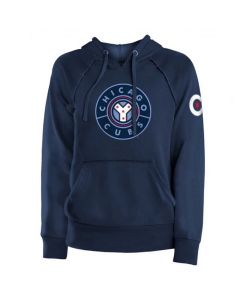 Women's Chicago Cubs Navy City Connect Hoodie