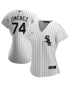 Women's Chicago White Sox #74 Eloy Jimenez White Stitched Jersey(Run Small)